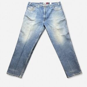 VTG Levi's 545 Loose Fit Light Wash Jean's Size 46x32